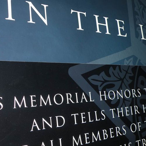 Officers killed in the line of duty